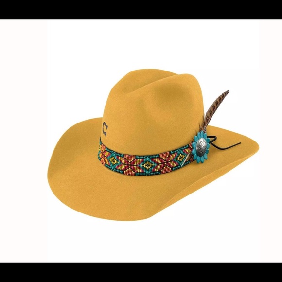 Charlie One Horse Yellow Gold Digger Hat M-L - Picture 3 of 5